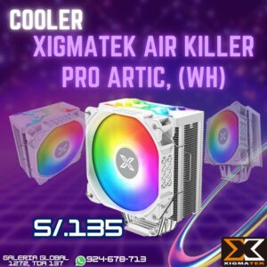 COOLER XIGMATEK AIR KILLER PRO ARTIC, (WH)
