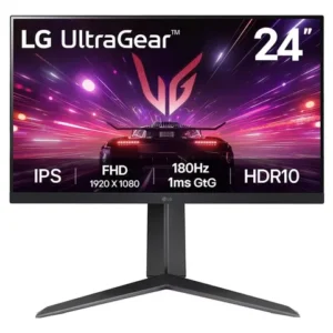 MONITOR LG ULTRAGEAR 24GS65F-B, 24P FHD IPS 180HZ 1MS G SY