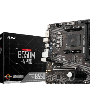 MSI, B550M-A PRO(AM4)(DDR4)