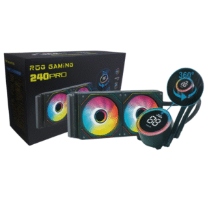 REFRIGERACION LIQUIDA ROGX GAMING 240 PRO BLACK / WHITE