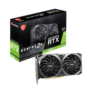 TARJETA DE VIDEO MSI GEFORCE RTX 3060 VENTUS 2X 12GB GDDR6