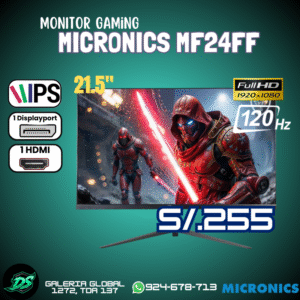 MONITOR MICRONICS MF24FF 120HZ 21.5P