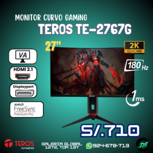 MONITOR TEROS TE-2767G 180HZ 1MS  27P