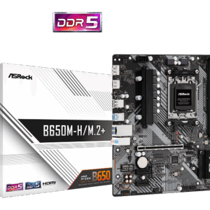 PLACA MADRE ASROCK B650M-H/M.2+ (DDR5) (AM5)