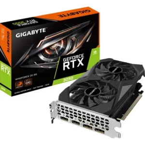 TARJETA DE VIDEO GIGABYTE GEFORCE RTX 3050 Windforce OC 6GB GDDR6