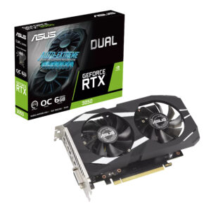 TARJETA DE VIDEO ASUS DUAL GEFORCE RTX 3050 OC 6GB GDDR6