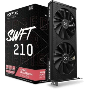 TARJETA DE VIDEO RADEON XFX SWFT 210 RX 6600 8GB GDDR6