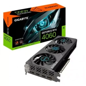 TARJETA DE VIDEO GIGABYTE GEFORCE RTX 4060 Eagle OC 8GB GDDR6 (3Cooler)