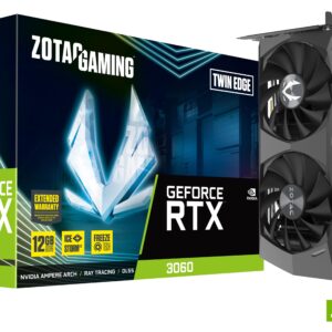TARJETA DE VIDEO, ZOTAC GAMING, GEFORCE NVIDIA RTX 3060 12GB GDDR6