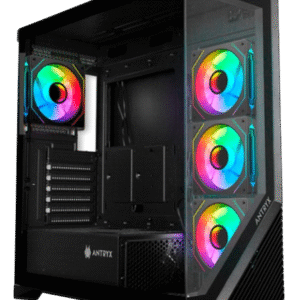 CASE ANTRYX FX650 BLACK ARGB FAN X4 VIDRIO TEMPLADO