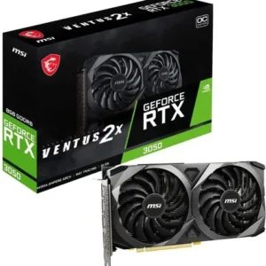TARJETA DE VIDEO, MSI VENTUS 2X, RTX 3050 8GB GDDR6 OC