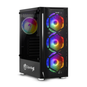 CASE DYNAMO 4FAN USB3.0 RAINBOW